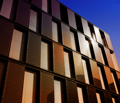 Photovoltaik-Fassade